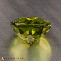 Natural Peridot 4 Carats Green Round 10x6 mm Loose Gemstone - Image 4