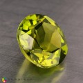 Natural Peridot 4 Carats Green Round 10x6 mm Loose Gemstone - Image 7