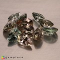 Natural Tourmaline 12.85 Carats Faint Pink and Faint Green Pear 0x0 mm Loose Gemstone - Image 5