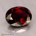 Natural Rhodolite garnet 7.37 Carats Purplish Pink Oval 13x10 mm Loose Gemstone - Image 6