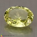 Natural Sillimanite 10.41 Carats Yellowish Green Oval 16x13 mm Loose Gemstone - Image 2