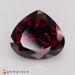 rhodolite garnet  21.89cts - 18x16mm