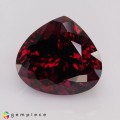 Natural Rhodolite garnet 21.89 Carats Intense Purplish Pink Pear 18x16 mm Loose Gemstone - Image 3