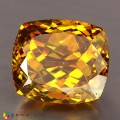 Natural Sphalerite 36.88 Carats Golden Yellow Orange Cushion 18x15 mm Loose Gemstone - Image 10