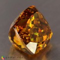 Natural Sphalerite 36.88 Carats Golden Yellow Orange Cushion 18x15 mm Loose Gemstone - Image 6