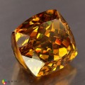 Natural Sphalerite 36.88 Carats Golden Yellow Orange Cushion 18x15 mm Loose Gemstone - Image 7