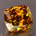 Natural Sphalerite 36.88 Carats Golden Yellow Orange Cushion 18x15 mm Loose Gemstone - Image 8