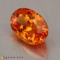Natural Spessartite garnet 1.92 Carats Fanta Orange Oval 9x6 mm Loose Gemstone - Image 4