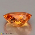 Natural Spessartite garnet 1.92 Carats Fanta Orange Oval 9x6 mm Loose Gemstone - Image 3