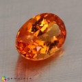 Natural Spessartite garnet 1.92 Carats Fanta Orange Oval 9x6 mm Loose Gemstone - Image 5