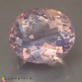 Natural Lavender quartz 23.31 Carats Lavender Oval 20x16 mm Loose Gemstone - Image 1