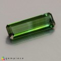 Natural Tourmaline 3.05 Carats Green Emerald Cut 16x5 mm Loose Gemstone - Image 1