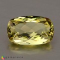 Natural Grossular garnet 1.75 Carats Yellow Cushion 9x6 mm Loose Gemstone - Image 1