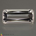Natural Petalite 10.90 Carats White Emerald Cut 20x9 mm Loose Gemstone - Image 3