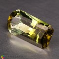 Natural Tourmaline 4.23 Carats Honey Green Fancy  15x7 mm Loose Gemstone - Image 3