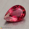 Natural Rubellite 2.89 Carats Purplish Pink Pear 12x8 mm Loose Gemstone - Image 6