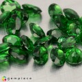 Natural Tsavorite garnet 8.46 Carats Chrome Green Oval 5x4 mm Loose Gemstone - Image 4