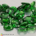Natural Tsavorite garnet 8.46 Carats Chrome Green Oval 5x4 mm Loose Gemstone - Image 6