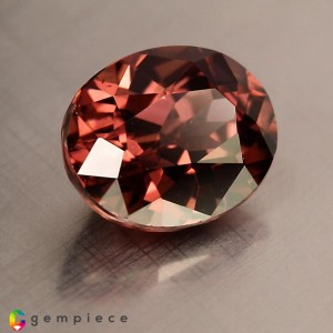 zircon  3.85cts - 10x8mm