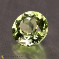 Natural Amblygonite 1.49 Carats Yellowish Green Round 7x5 mm Loose Gemstone - Image 5