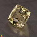 Natural Grossular garnet 3.35 Carats Light Pastel Yellow Cushion 8x6 mm Loose Gemstone - Image 3