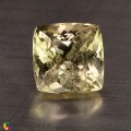 Natural Grossular garnet 3.35 Carats Light Pastel Yellow Cushion 8x6 mm Loose Gemstone - Image 6