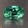 Natural Apatite 2.10 Carats Paraiba Blue Green Oval 10x6 mm Loose Gemstone - Image 1