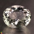 Natural Petalite 4.96 Carats White Oval 13x11 mm Loose Gemstone - Image 1