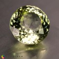 Natural Sillimanite 6.13 Carats Light Yellow Green Round 11x8 mm Loose Gemstone - Image 3