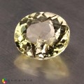 Natural Montebrasite 1.50 Carats Light Pastel Yellow Oval 8x7 mm Loose Gemstone - Image 2