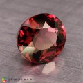 Natural Rhodolite garnet 4.41 Carats Purplish Pink Oval 10x9 mm Loose Gemstone - Image 5