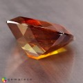 Natural Sphalerite 14.95 Carats Sunset Orange Cushion 15x13 mm Loose Gemstone - Image 5