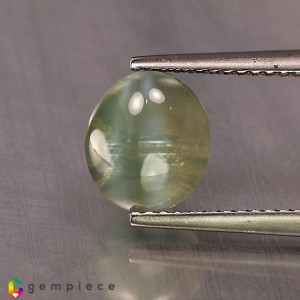 chrysoberyl cats eye  3.89cts - 9x8mm