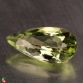 Natural Amblygonite 1.08 Carats Yellowish Green Pear 10x5 mm Loose Gemstone - Image 2
