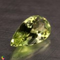Natural Amblygonite 1.08 Carats Yellowish Green Pear 10x5 mm Loose Gemstone - Image 4