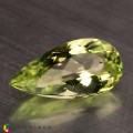 Natural Amblygonite 1.08 Carats Yellowish Green Pear 10x5 mm Loose Gemstone - Image 5
