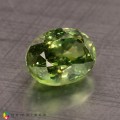 Natural Demantoid garnet 1 Carats Green Oval 6x5 mm Loose Gemstone - Image 1