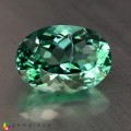 Natural Apatite 2.63 Carats Paraiba Green Oval 10x7 mm Loose Gemstone - Image 1