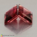 Natural Tourmaline 3.31 Carats Pink Square  7x4 mm Loose Gemstone - Image 3