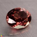 Natural Zircon 3.28 Carats Imperial Pink Oval 10x8 mm Loose Gemstone - Image 5