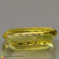 Natural Prasiolite 106.51 Carats Lemon yellow Cushion 44x22 mm Loose Gemstone - Image 4
