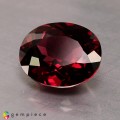 Natural Rhodolite garnet 5.30 Carats Purplish Pink Oval 11x10 mm Loose Gemstone - Image 1