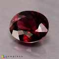 Natural Rhodolite garnet 5.30 Carats Purplish Pink Oval 11x10 mm Loose Gemstone - Image 3