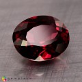 Natural Rhodolite garnet 5.30 Carats Purplish Pink Oval 11x10 mm Loose Gemstone - Image 2
