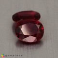 Natural Ruby 1.17 Carats Pinkish Red Oval Cushion 5x4 mm Loose Gemstone - Image 1