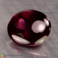 Natural Rhodolite Garnet 9.91 Carats Purplish Pink Buff Top 14x12 mm Loose Gemstone - Image 2