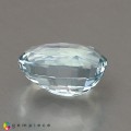 Natural Aquamarine 2.71 Carats Sky Blue Oval 10x8 mm Loose Gemstone - Image 3