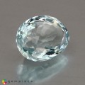 Natural Aquamarine 2.71 Carats Sky Blue Oval 10x8 mm Loose Gemstone - Image 4