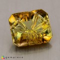 Natural Tourmaline 6.37 Carats Honey Yellow Fancy  13x11 mm Loose Gemstone - Image 7