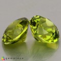 Natural Peridot 8.09 Carats Green Round 10x6 mm Loose Gemstone - Image 2
